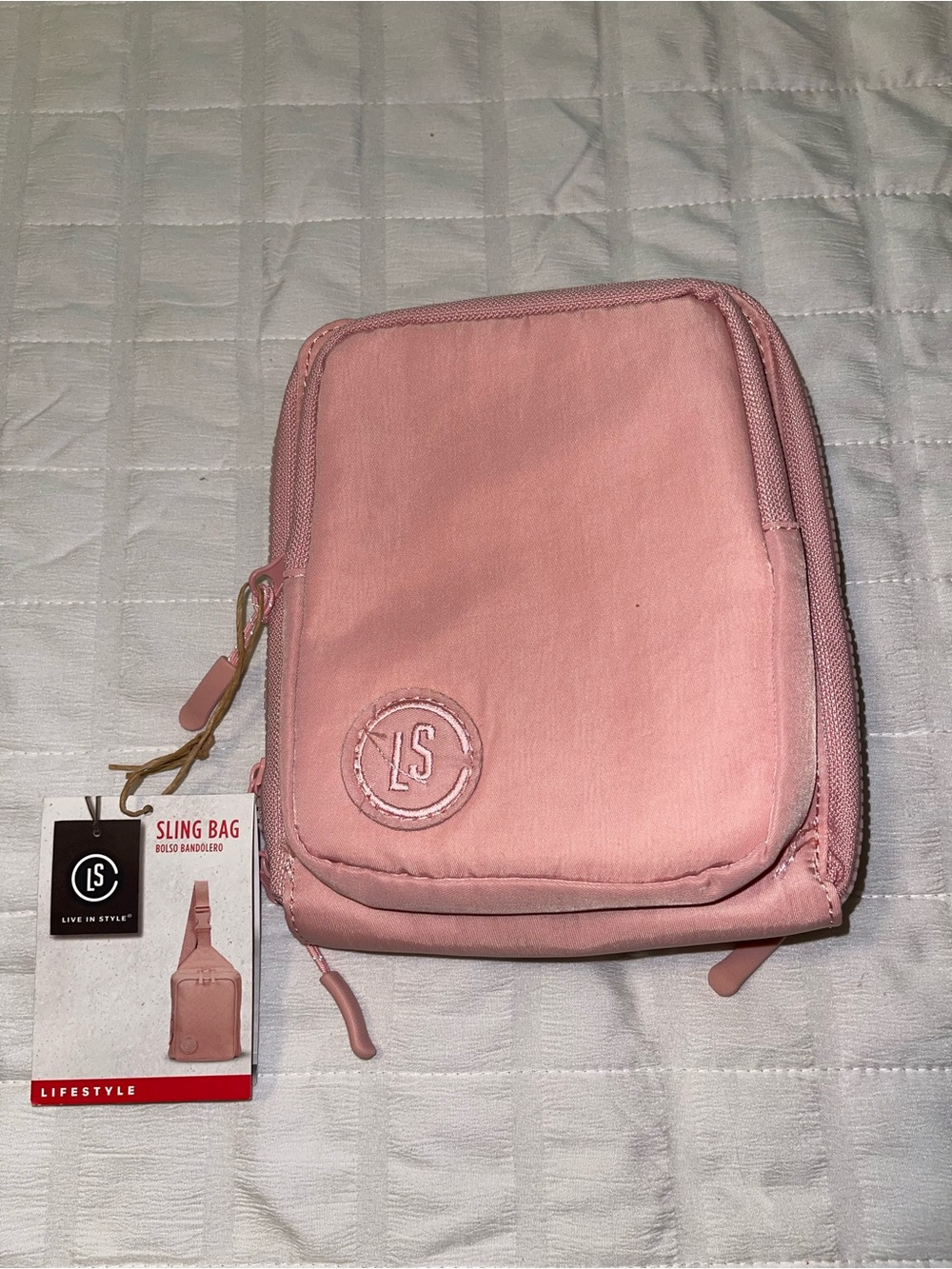 LS Live in Style Sling Bag - Soft Blush